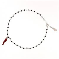 Bracelet Amen Woman in Silver Cristallo CAVCOBNR - CAVCOBNR